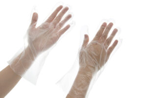 Biodegradable gloves